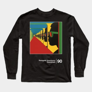 Soundclash - Minimalist Style Graphic Design Long Sleeve T-Shirt